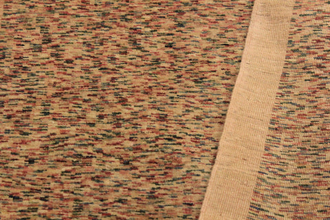 handmade Modern Gabbeh Tan Blue Hand Knotted RECTANGLE 100% WOOL area rug 3' x 5'