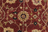 handmade Traditional Kirman Red Gold Hand Knotted RUNNER 100% WOOL area rug 3 x 12