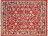 Heritage Tam Red/Blue Wool Rug - 8'0'' x 10'3''