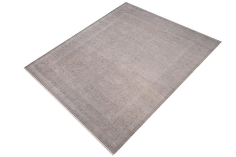 handmade Modern Kafkaz Gray Blue Hand Knotted RECTANGLE 100% WOOL area rug 12' x 15'