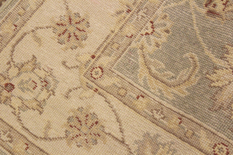 handmade Traditional Kafkaz Lt. Green Tan Hand Knotted RECTANGLE 100% WOOL area rug 4x6