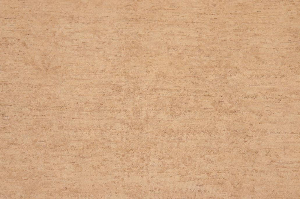 handmade Transitional Kafkaz Tan Brown Hand Knotted RECTANGLE 100% WOOL area rug 6X9