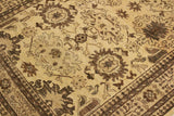 handmade Traditional Kafkaz Tan Beige Hand Knotted RECTANGLE 100% WOOL area rug 4 x 6
