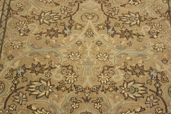 handmade Traditional Design Tan Blue Hand Knotted RECTANGLE 100% WOOL area rug 4'X6'