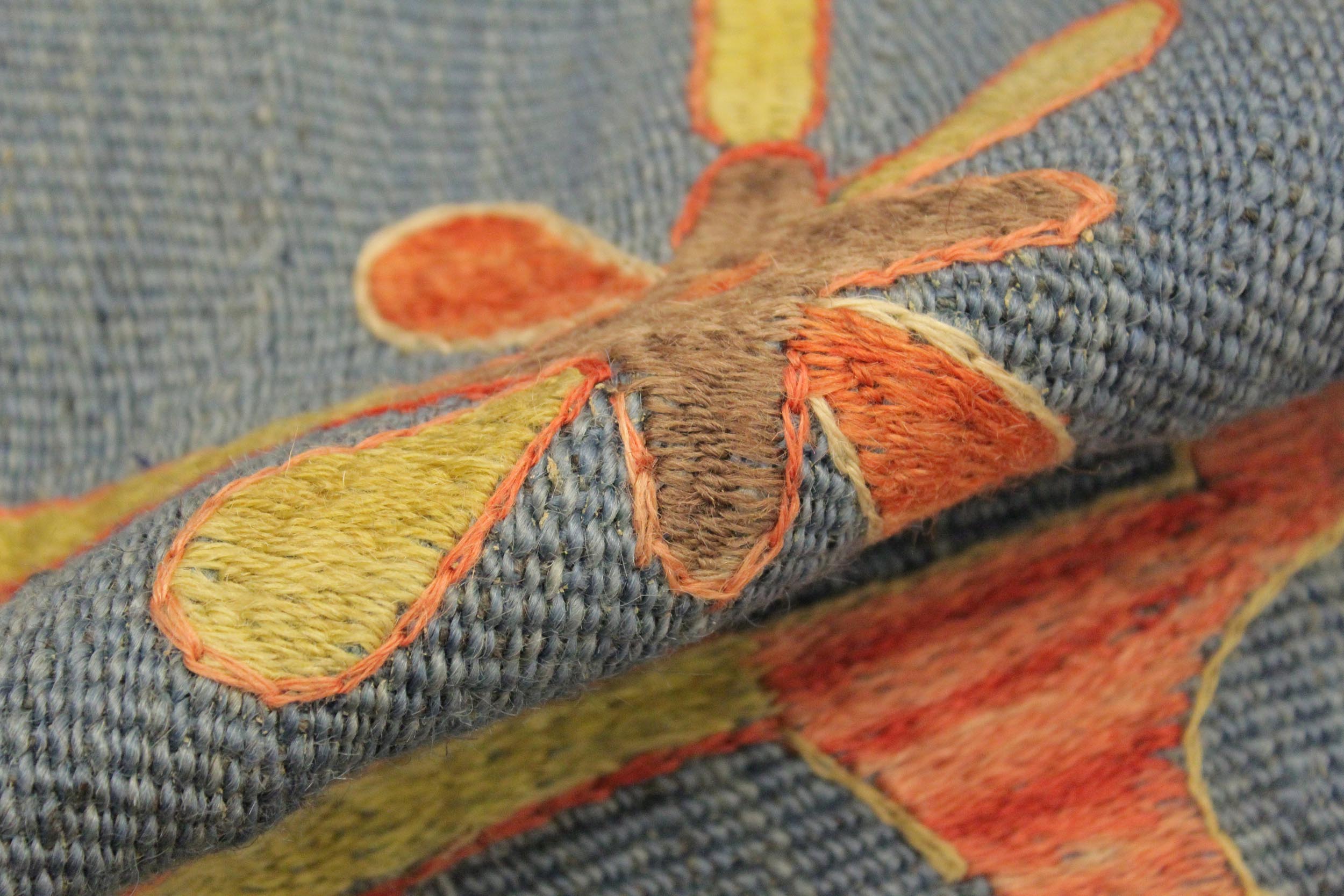 handmade Geometric Ikat Blue Pink Hand-Woven RECTANGLE 100% WOOL area rug 6' x 8'