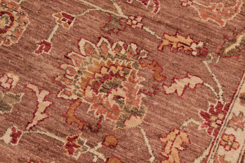 handmade Traditional Kafkaz Brown Green Hand Knotted RECTANGLE 100% WOOL area rug 8x11