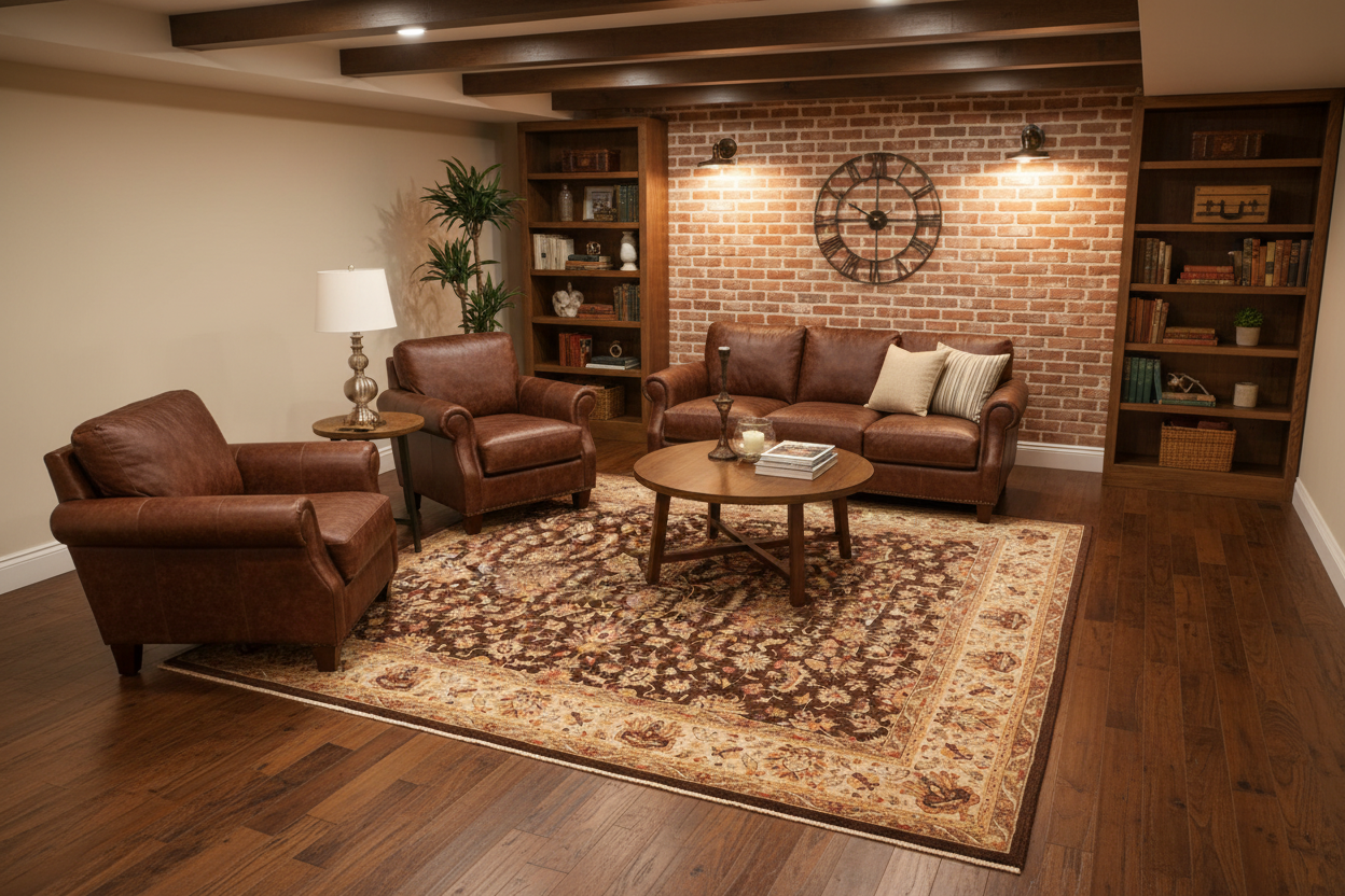 handmade Traditional Kafkaz Brown Ivory Hand Knotted RECTANGLE 100% WOOL area rug 10x13