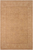 Eclectic Ziegler Darvyn Gold/Tan Wool Rug - 7'11'' x 9'11''