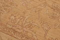 handmade Traditional Kafkaz Gold Tan Hand Knotted RECTANGLE 100% WOOL area rug 8X10