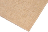 handmade Transitional Kafkaz Beige Tan Hand Knotted RECTANGLE 100% WOOL area rug 8 x 10