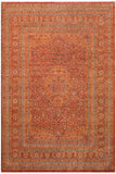 Vintage Kashton Rust/Rust Wool Rug - 9'3'' x 12'4''