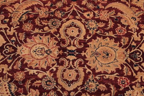 handmade Traditional Tabriz Red Blue Hand Knotted RECTANGLE 100% WOOL area rug 9x12