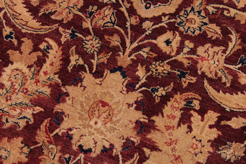 handmade Traditional Tabriz Red Blue Hand Knotted RECTANGLE 100% WOOL area rug 9x12