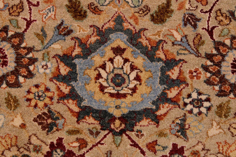 handmade Traditional Tabriz Lt. Gray Drk. Red Hand Knotted RECTANGLE 100% WOOL area rug 9 x 12