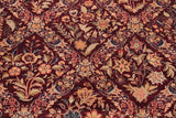 Semi-Antique Megan Aubergine/Aubergine Wool Rug - 9'1'' x 11'10''