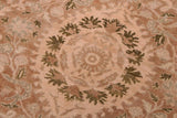 Vintage Tajdar Corey Tan/Tan Wool Rug - 9'0'' x 11'6''