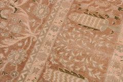 Vintage Tajdar Corey Tan/Tan Wool Rug - 9'0''X11'6''