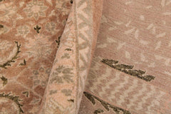 Vintage Tajdar Corey Tan/Tan Wool Rug - 9'0''X11'6''