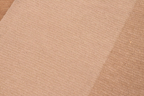 handmade Modern Art Deco Brown Tan Hand Knotted RECTANGLE 100% WOOL area rug 8x11