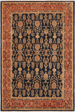 Oriental Ziegler Ethan Blue/Red Wool Rug - 9'0'' x 12'0''