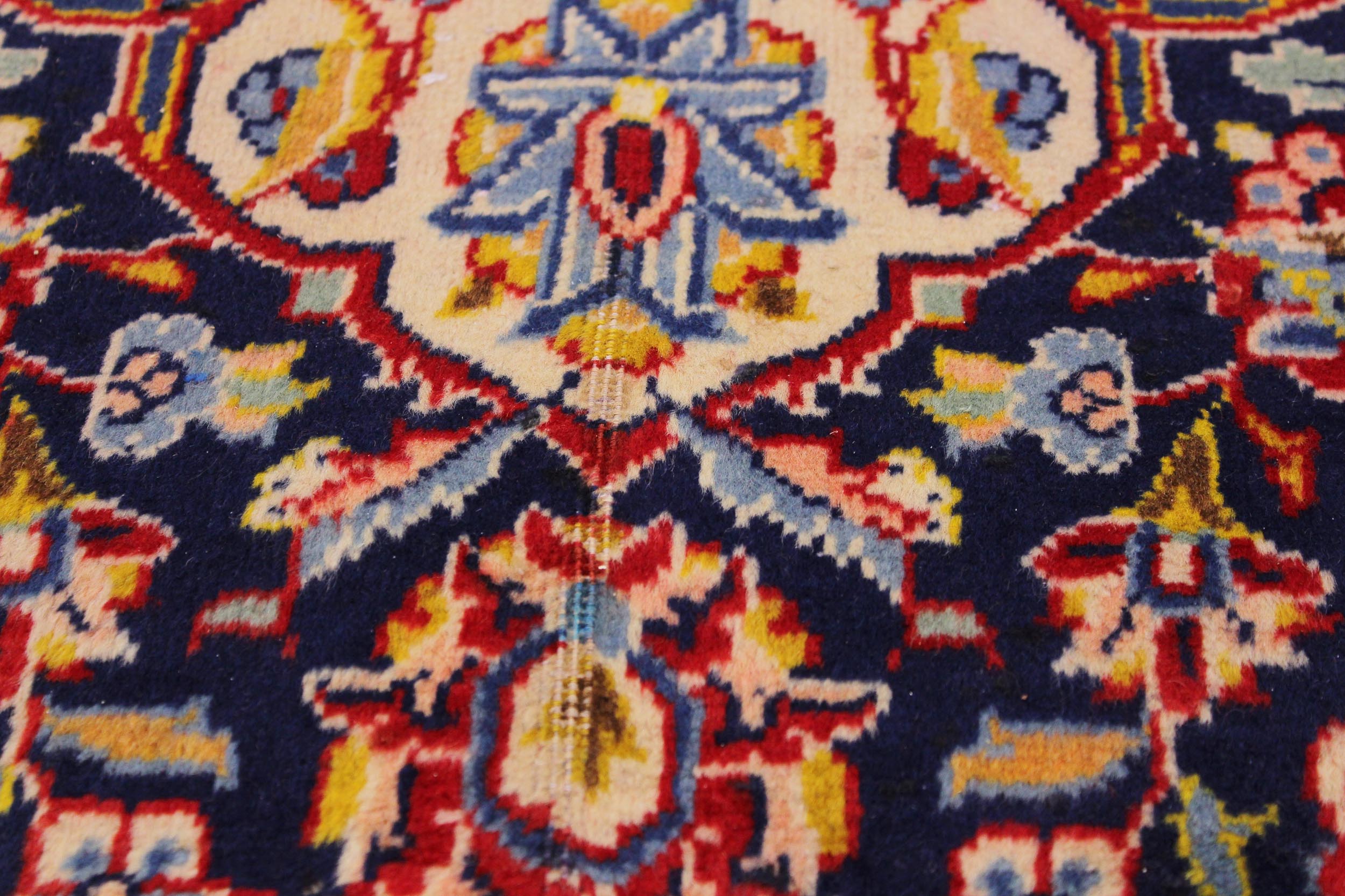 handmade Traditional Antique Red Blue Hand Knotted RECTANGLE 100% WOOL area rug 10 x 13