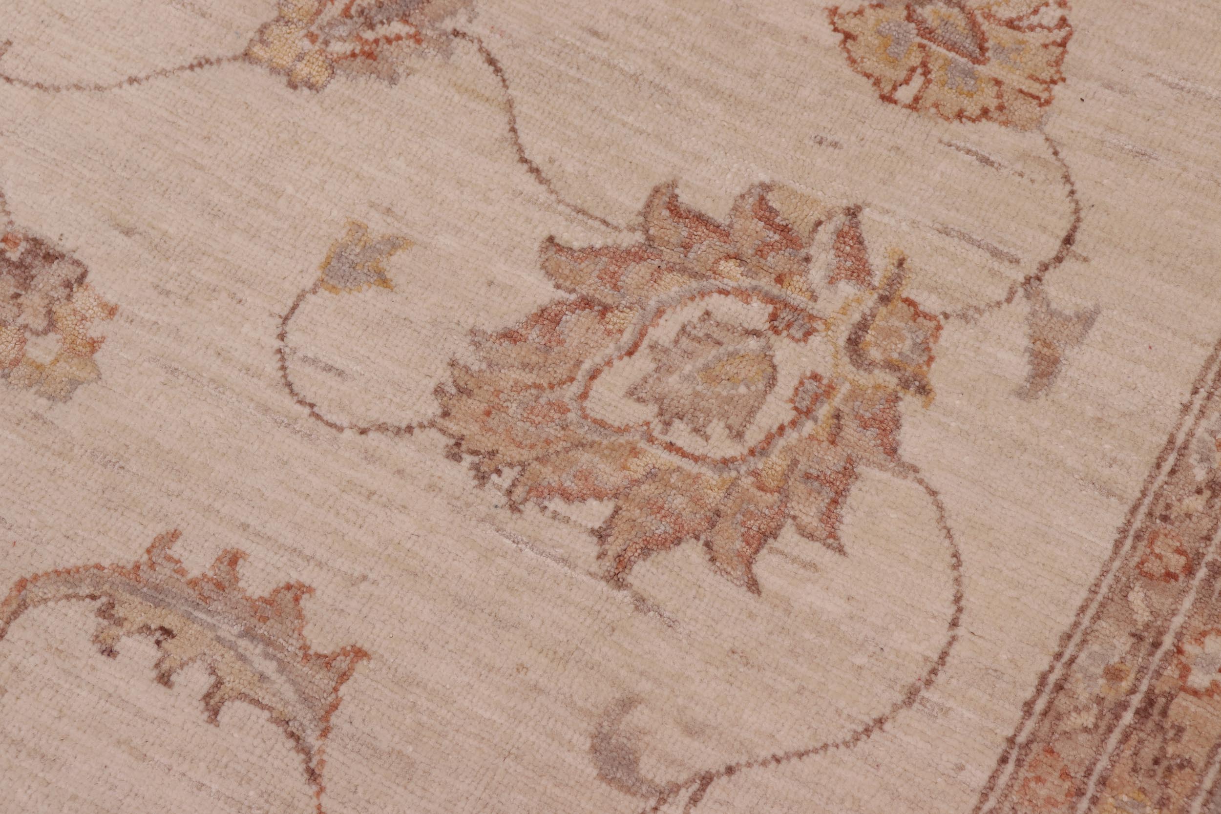 handmade Traditional Kafkaz Beige Blue Hand Knotted RECTANGLE 100% WOOL area rug 8x10