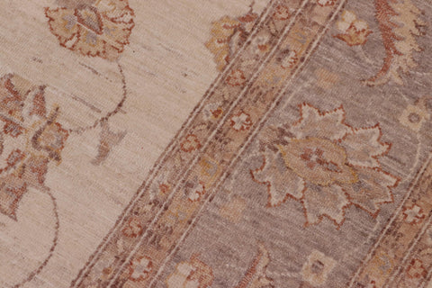 handmade Traditional Kafkaz Beige Blue Hand Knotted RECTANGLE 100% WOOL area rug 8x10