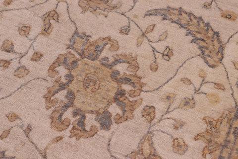 handmade Traditional Kafkaz Beige Beige Hand Knotted RECTANGLE 100% WOOL area rug 8x10