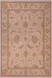 Eclectic Ziegler Beige/Beige Wool Rug - 7'9'' x 9'9''