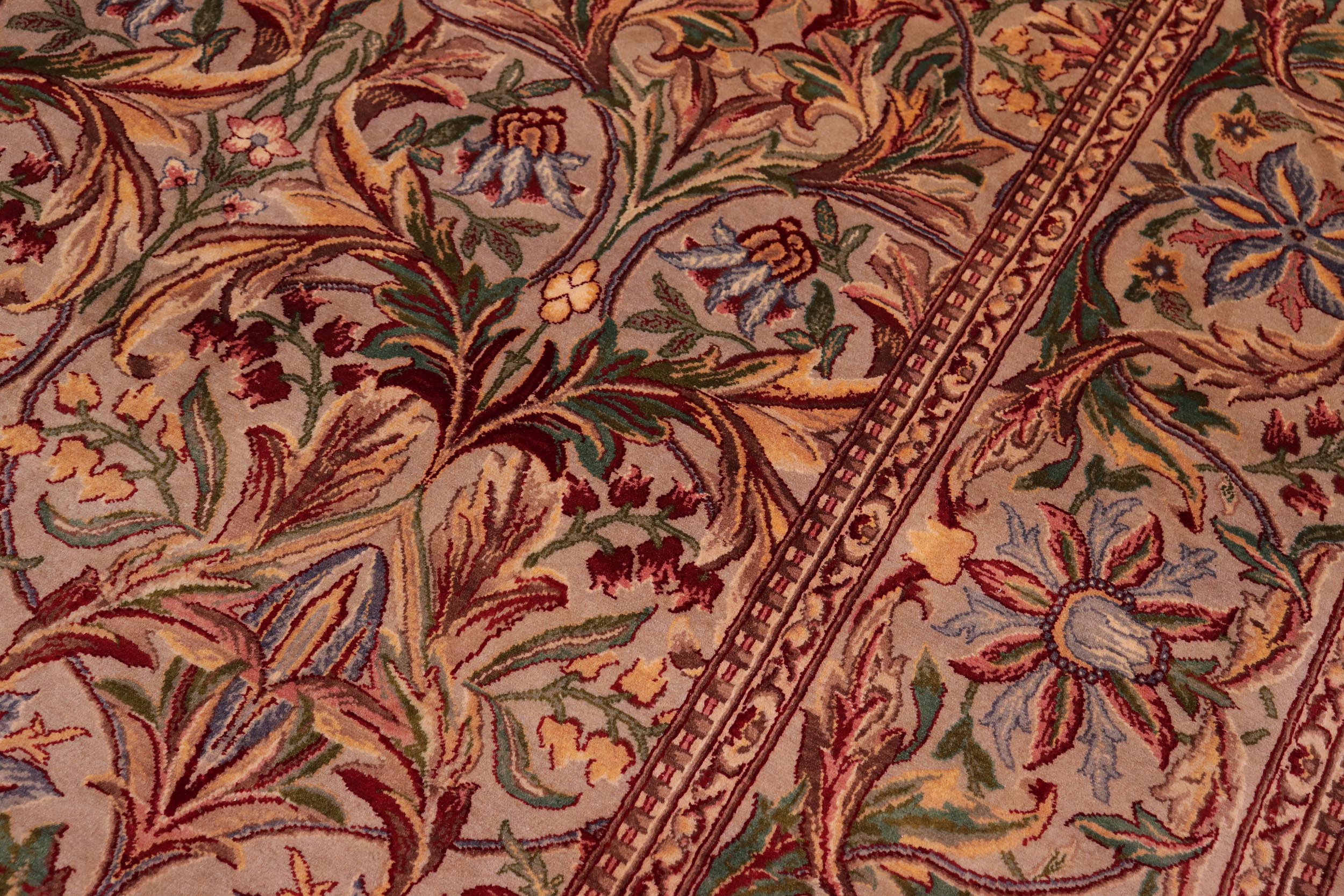 handmade Transitional Internation Lt. Gray Lt. Gray Hand Knotted RECTANGLE 100% WOOL area rug 9x12