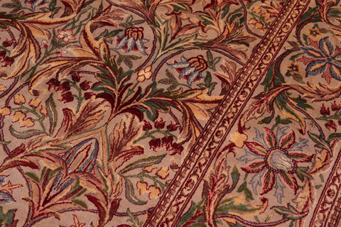 handmade Transitional Internation Lt. Gray Lt. Gray Hand Knotted RECTANGLE 100% WOOL area rug 9x12