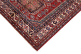 handmade Geometric Super Kazak Red Beige Hand-made RECTANGLE 100% WOOL area rug 5x7