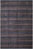 handmade Modern Grass Black Ivory Hand-made RECTANGLE 100% WOOL area rug 8x10