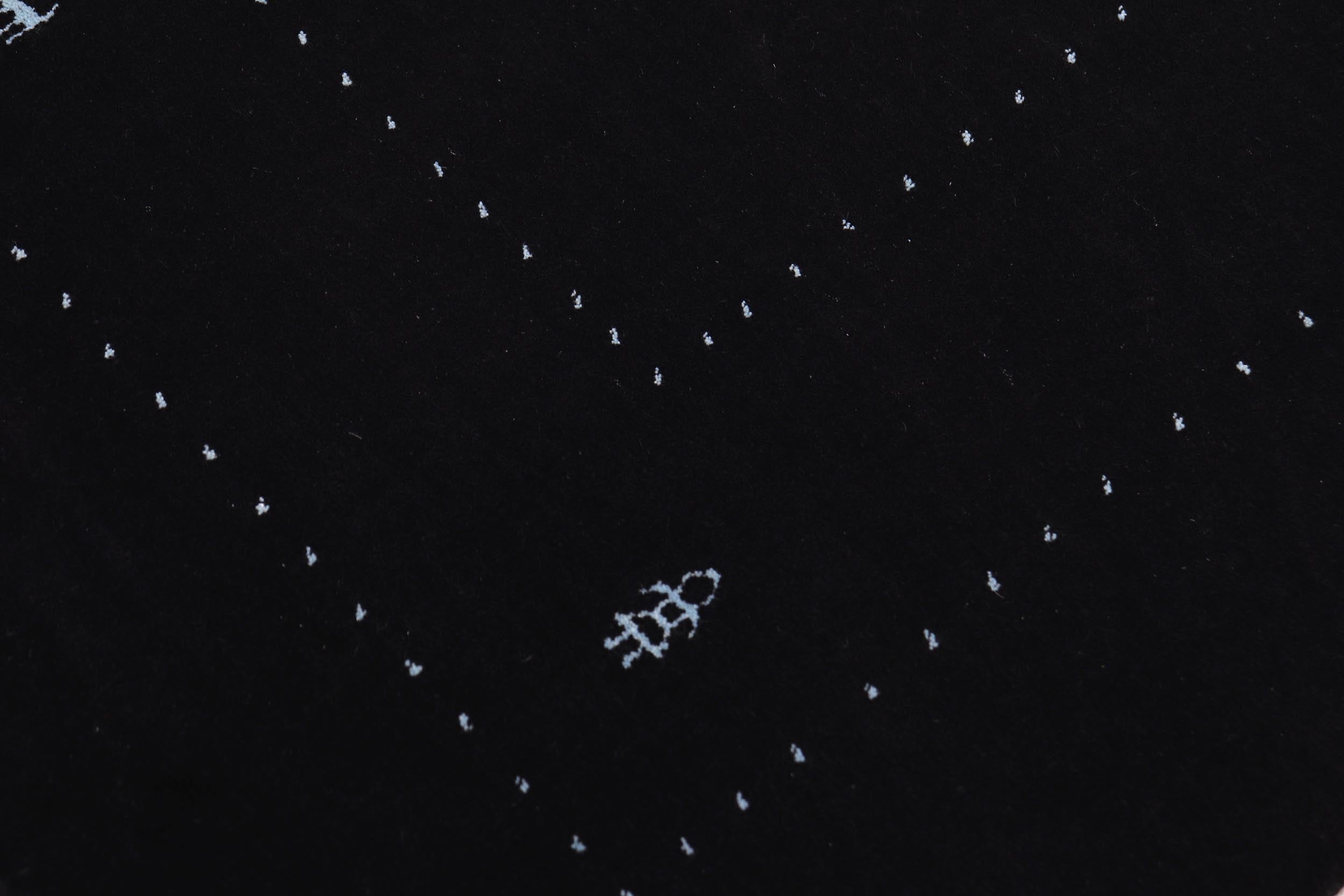 handmade Modern Gabbeh Black Black Hand-made RECTANGLE 100% WOOL area rug 9' x 12'
