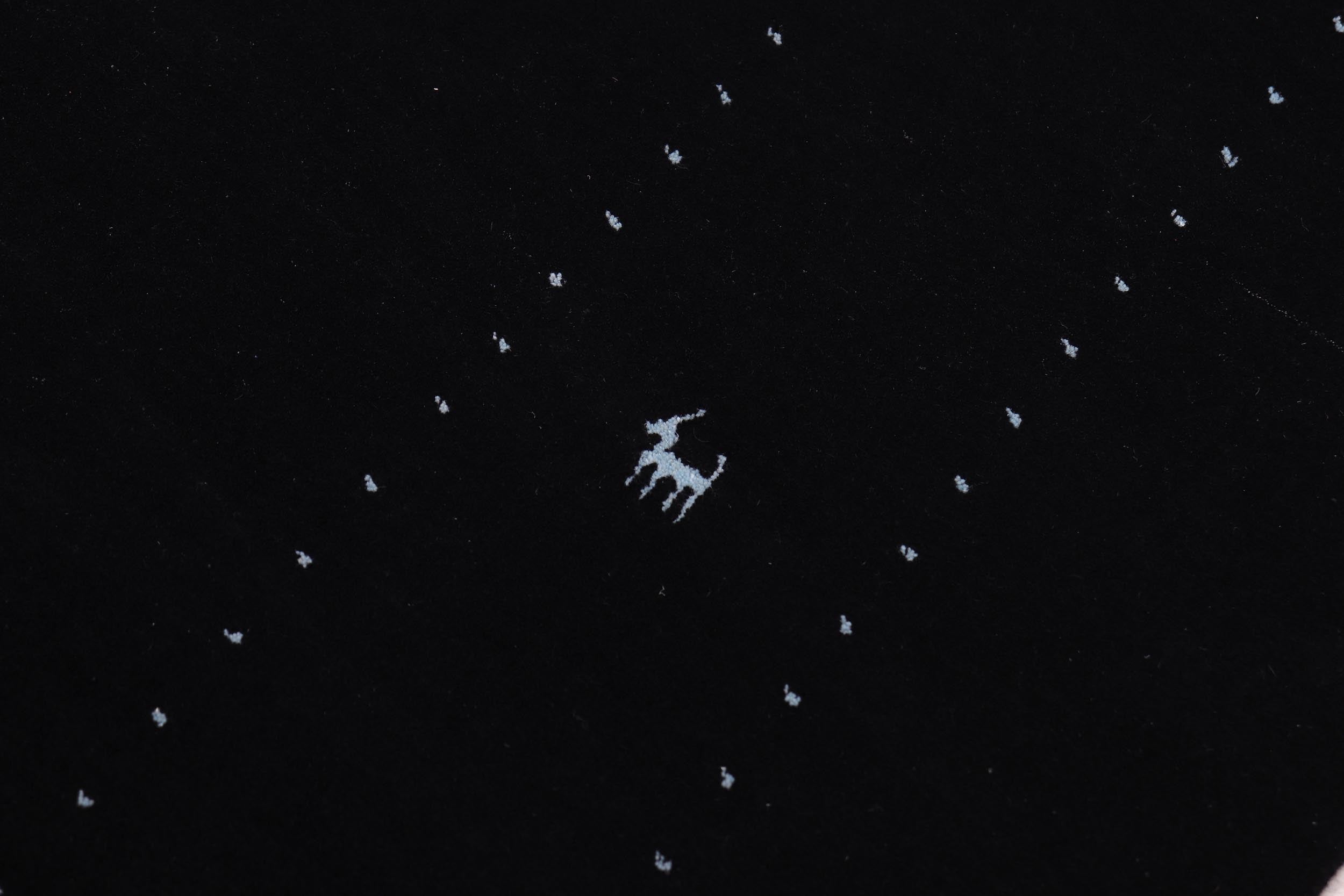 handmade Modern Gabbeh Black Black Hand-made RECTANGLE 100% WOOL area rug 9' x 12'