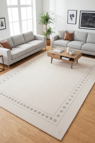 handmade Modern Gabbeh Blue White Hand-made RECTANGLE 100% WOOL area rug 9x12