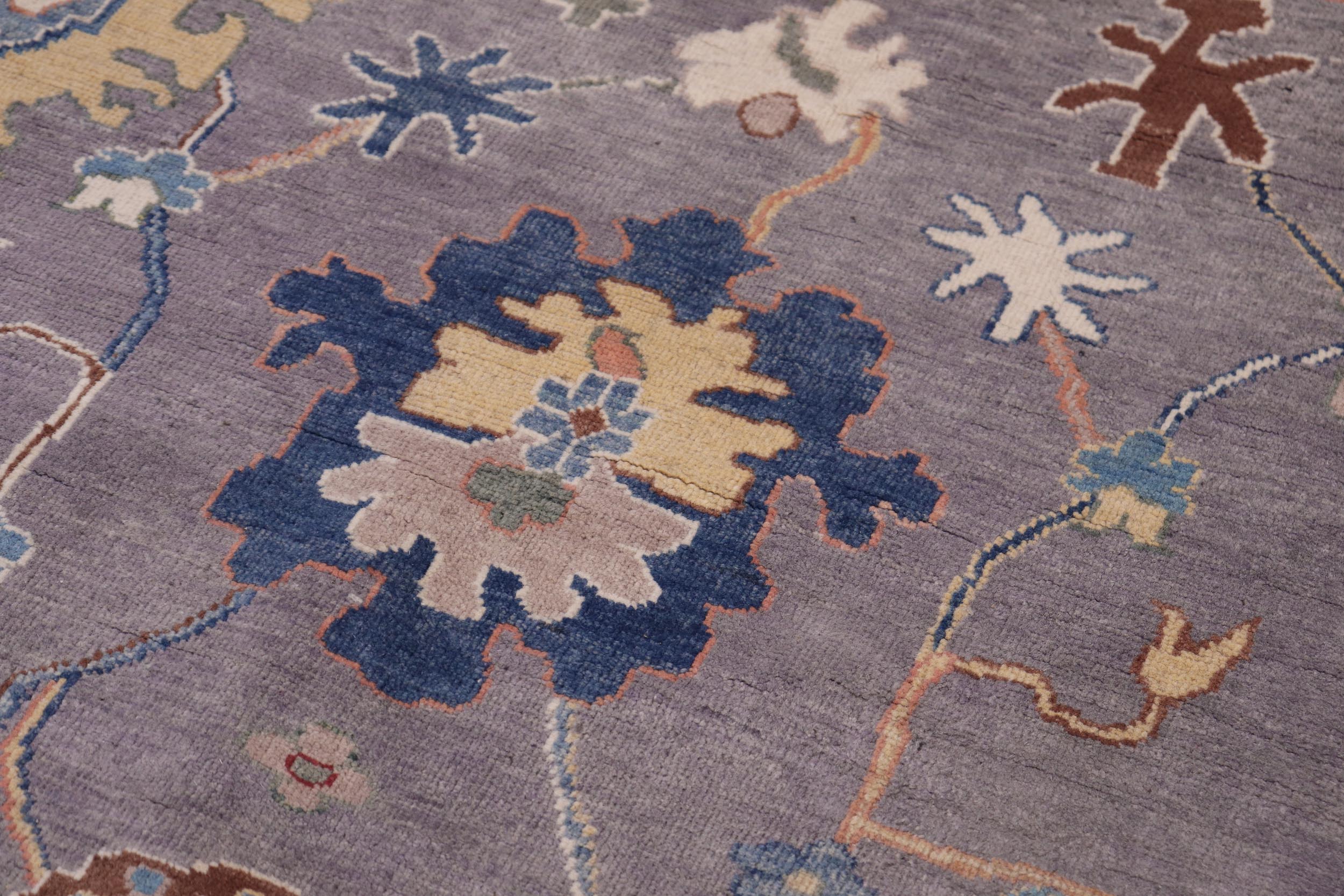 handmade Geometric Kazak Gray Ivory Hand-made RECTANGLE 100% WOOL area rug 8'X9'