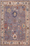 Tribal Kazak Maximili Gray/Ivory Wool Rug - 8'1'' x 9'5''