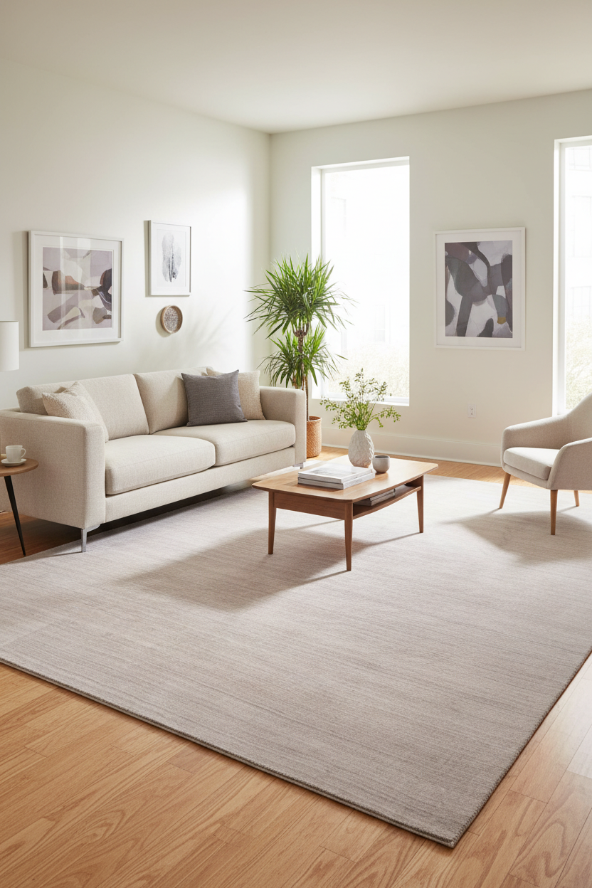 Abstract Gabbeh Cassius Gray/Ivory Wool Rug - 9'4''X12'0''