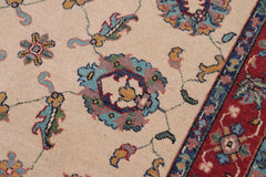 handmade Traditional Kafkaz Lt. Gold Red Hand-made RECTANGLE 100% WOOL area rug 4X6