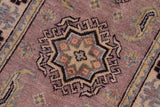 handmade Geometric Kazak Lt. Brown Beige Hand-made RECTANGLE 100% WOOL area rug 2' x 3'