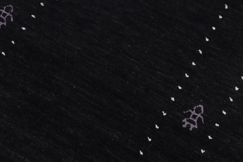 handmade Modern Gabbeh Rust Rust Hand-made RECTANGLE 100% WOOL area rug 8' x 10'