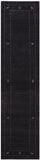 Eclectic Gabbeh Ariella Black Wool Runner - 2'7'' x 11'10''