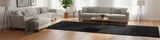 Eclectic Gabbeh Ariella Black Wool Runner - 2'7'' x 11'10''