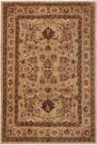 handmade Traditional Kafkaz Taupe Tan Hand Knotted RECTANGLE 100% WOOL area rug 9 x 12
