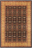 handmade Transitional Kafkaz Blue Gold Hand Knotted RECTANGLE 100% WOOL area rug 9 x 12