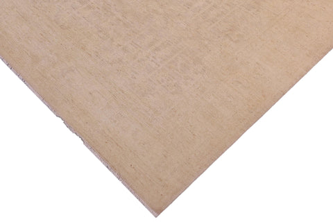 handmade Modern Kafkaz Lt. Gold Gold Hand Knotted RECTANGLE 100% WOOL area rug 5' x 6'