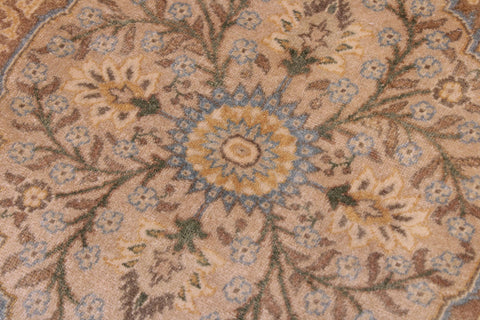handmade Traditional  Lt. Blue Lt. Blue Hand Knotted RECTANGLE 100% WOOL area rug 6' x 9'