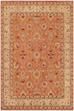 Classic Ziegler Jesus Peach/Tan Wool Rug - 8'9'' x 11'11''