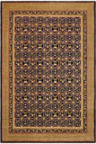 handmade Transitional Kafkaz Blue Green Hand Knotted RECTANGLE 100% WOOL area rug 9 x 11